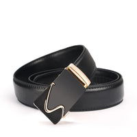 3.5cm Men Belt Fashion Pu Alloy Automatic Buckle Belt Business Affairs Casual Decoration Men's Belts Mens Belts Luxury