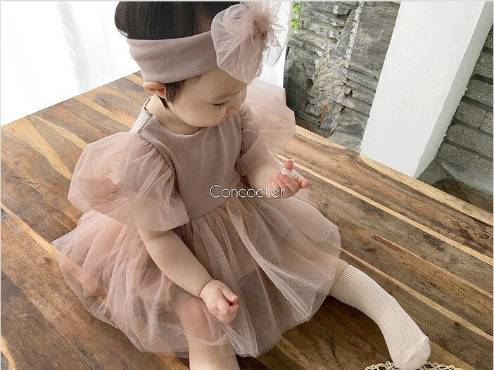 Baby Girls Dress Newborn Princess Baby Dress For Girl 1st Birthday Party Wedding Dress