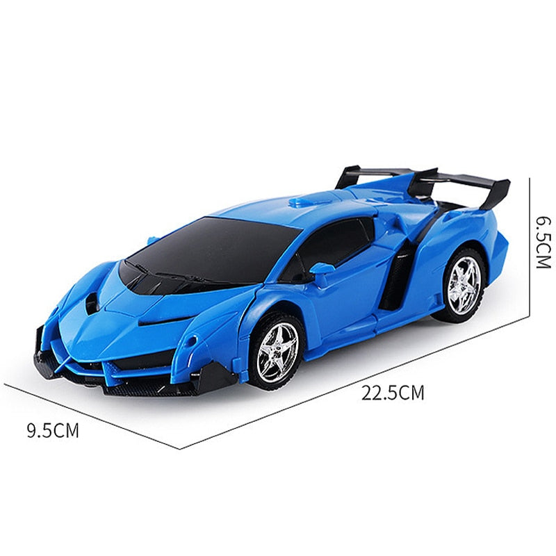 26 Styles RC Car Transformation Robots Sports Vehicle Model Robots Toys Remote Cool RC Deformation Cars Kids Toys Gifts For Boys