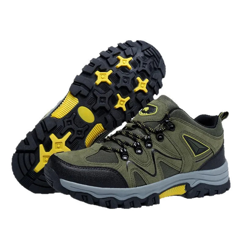 Cross-border Hot-Selling Spring Season Outdoor Hiking Trekking Trail Climbing Shoes Men Non-Slip Wear-Resistant Lightweight