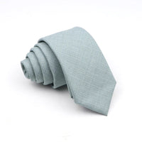 New Men's Solid Color Tie Skinny Casual Anti-wrinkle Necktie For Wedding Suit Neckties Pink Blue Grey Ties Cravat Gift Accessory