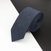 High Quality Classical Color Black Grey Skinny 100% Wool Tie Men Necktie For Business Meeting Fashion Shirt Dress Accessories