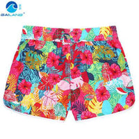 Summer Women Quick Dry Breathable Sexy Beach Board Shorts Fashion Lady Bathing Swimsuits Sport Running Surfing Swimming Trunks