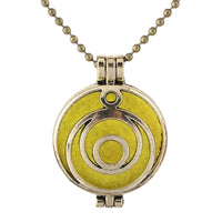 New Aroma Kaleidoscope Retro Necklace Antique Locket Pendant Magnetic Perfume Essential Oil Diffuser Locket Aromatherapy Jewelry