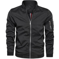 Mens Jackets Casual Coats Fashion Slim Men Jacket Male Motorcycle Streetwear Men's Bomber Jacket Simple British Style Man Coat