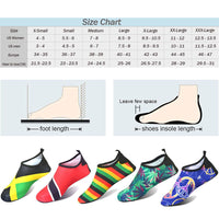 Water Shoes for Women and Men Quick-Dry Swim Beach Shoes for Outdoor Surfing Yoga Exercise Jamaica Flag Caribbean Reggae Rasta