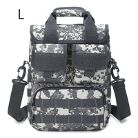 Men Tactical Handbag Laptop Military Bag Shoulder Crossbody Bags Camouflage Molle Hunting Camping Hiking Sports Outdoor XA318D