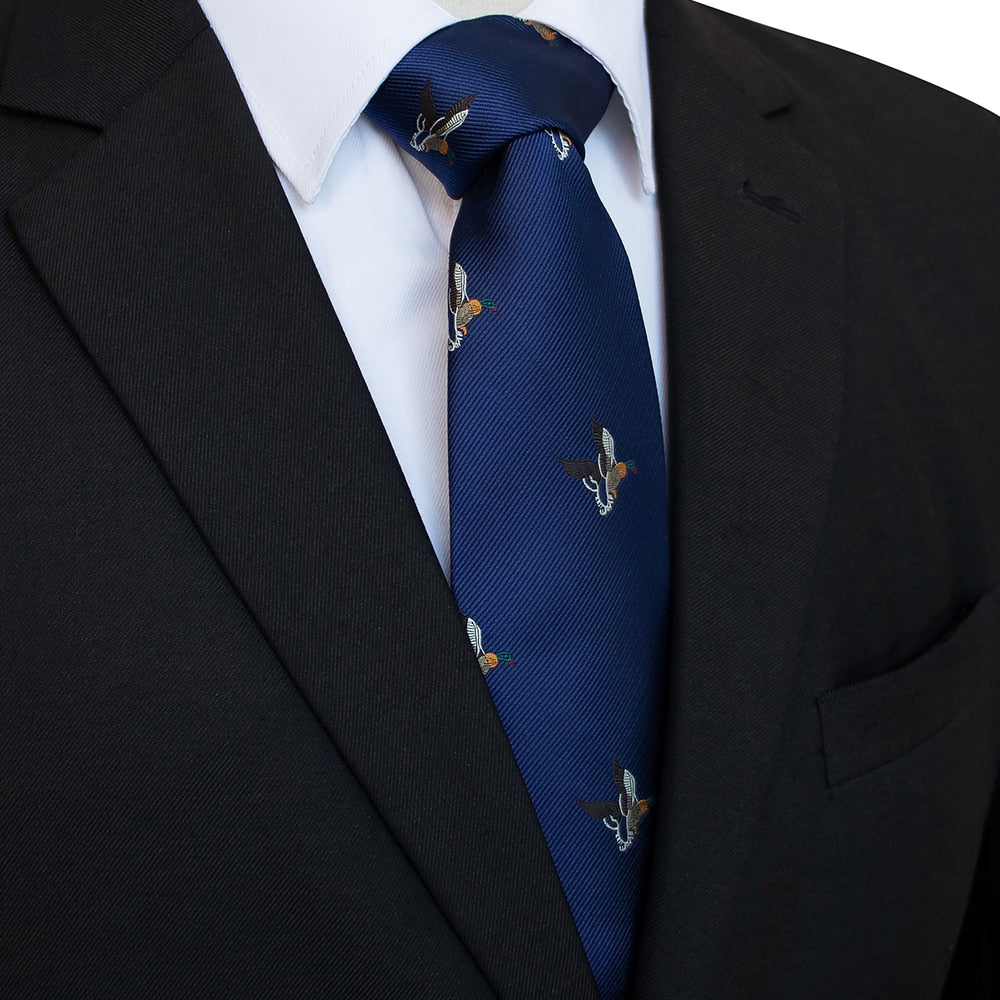 JEMYGINS 2020 New Ties For Men 8cm silk Woven Fashion Men Tie Handmade Animals Pattern Necktie Classic Party Wedding gift