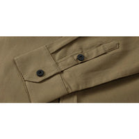 Men Shirt Mens Business Casual Shirts 2020 New Arrival Men Famous Brand Clothing Army Green Long Sleeve Camisa Masculina