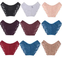 New Fashion Sexy Lace Underpants Women 8 colors Knickers Stylish Briefs Soft Lady Casual Underwear Shorts Panties