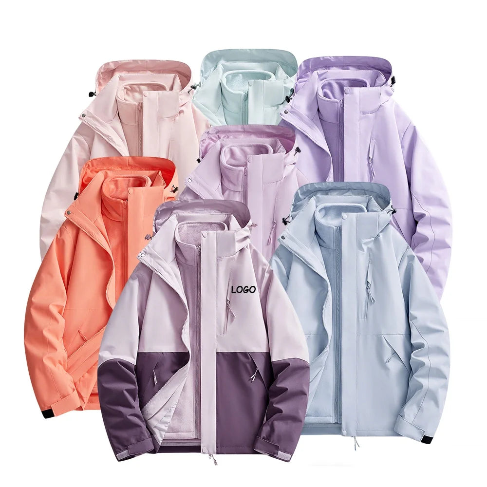 High Quality Unisex Winter Wear Sports Outdoor Softshell Jacket Inner Fleece Material Hooded Style Men's Softshell Jacket