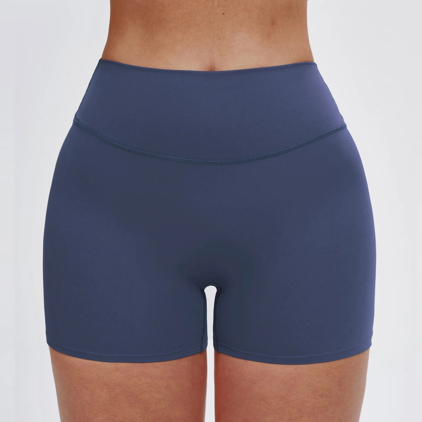 Tight Yoga Shorts For Women, High Waisted And Waist Cinching Fitness Pants, Hip Lifting And Running Sports Shorts