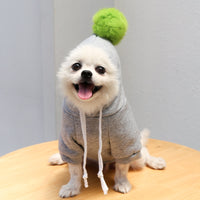 Cute Fruit Dog Clothes for Small Dogs hoodies Warm Fleece Pet Clothing Puppy Cat Costume Coat for French Chihuahua Jacket Suit