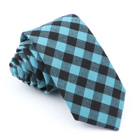 Fashion Plaid Tie For Men Women Colorful Skinny Cotton Necktie For Wedding Bussiness Casual Man's Neckties Suits Flower Cravat