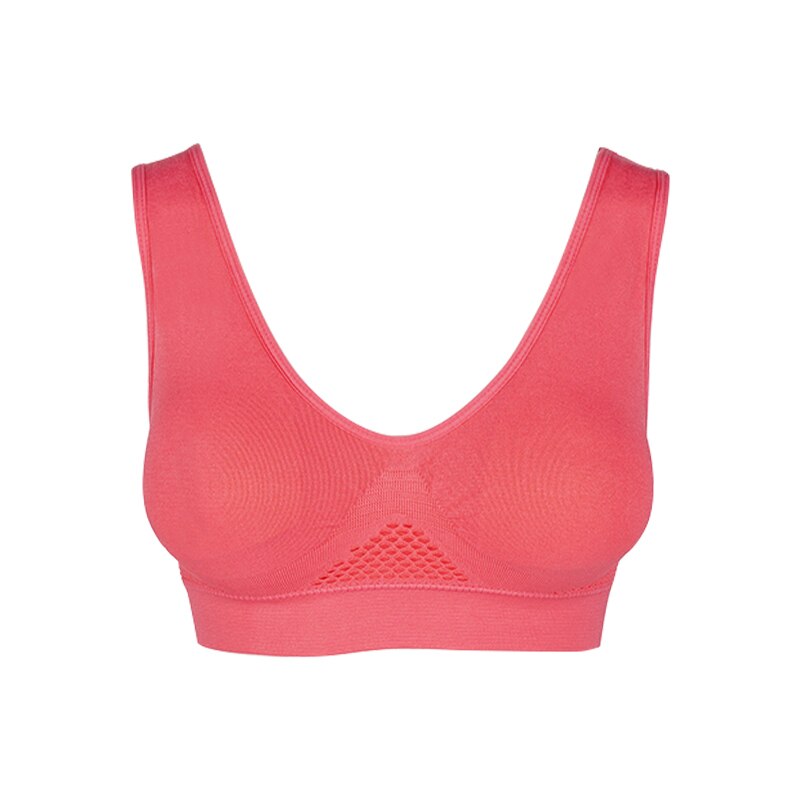 Plus Size Bras For Women Seamless Bra With Pads to 4XL 5XL Bralette Push Up Brassiere Vest Wireless Active fashion underwear