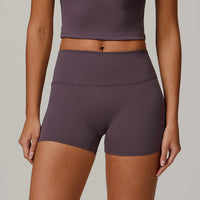 Tight Yoga Shorts For Women, High Waisted And Waist Cinching Fitness Pants, Hip Lifting And Running Sports Shorts