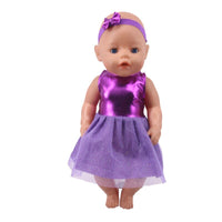 Doll Clothes Unicorn Suits Fit 18 Inch American Of Girl`s &Baby Born Doll 43cm Born Babies Doll Clothes，Toys For Girls