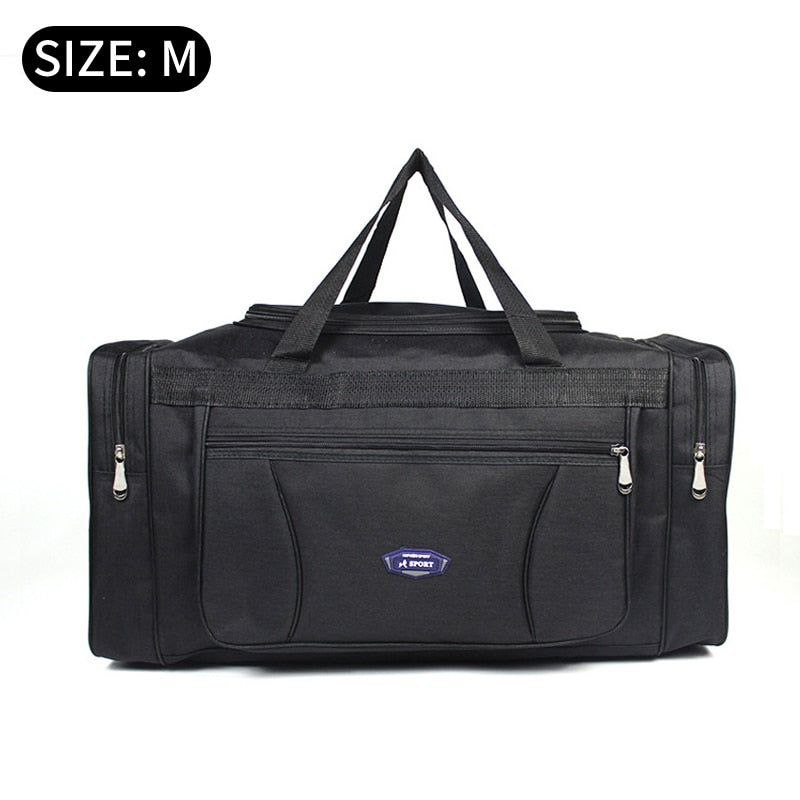 Large travel bags 70cm sport Duffle Bags Female Overnight Carry on Luggage bags men Waterproof Oxford Weekend bags sac de Sport