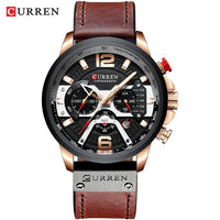 CURREN Blue Watches Top Brand Luxury Men Sport Watch Quartz Clock Man Casual Military Waterproof Wrist Watch Relogio Masculino