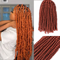 Saisity Ombre Synthetic Hair Extension Crochet Spring Twist Crochet Braiding Hair Jamaica Bounce Twist