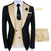 2022 New Arrival Terno Masculino Slim Fit Blazers Ball And Groom Suits For Men