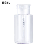 60/120/150/200ml Empty Pump Dispenser Liquid UV Gel Polish Nail Art Polish Clean Bottle Polish Cleanser Remover Bottle