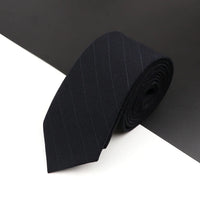 High Quality Classical Color Black Grey Skinny 100% Wool Tie Men Necktie For Business Meeting Fashion Shirt Dress Accessories