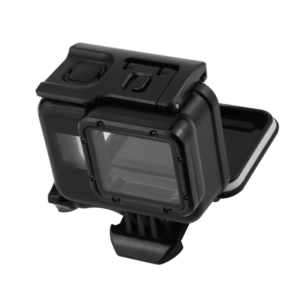 Waterproof Housing Case protective case for Gopro Hero 5 6 7Black Accessories with Touch Screen Back Cover