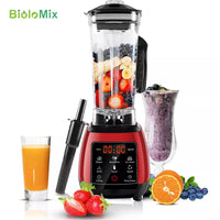 Biolomix Juicer BPA FREE High Power Digital Touchscreen Automatically Program 3HP Mixer Food Processor Smoothie Blender
