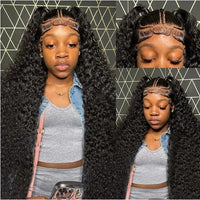 Wholesale Before Lace 13*4 Wig Brown Long Hair Small Curls Fashion Women in Africa and America