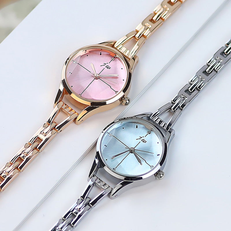 New brand JW Women&#39;s Bracelet watches Luxury Crystal Dress watches Clock Ladies&#39;fashion Casual Quartz Wrist watches reloj mujer