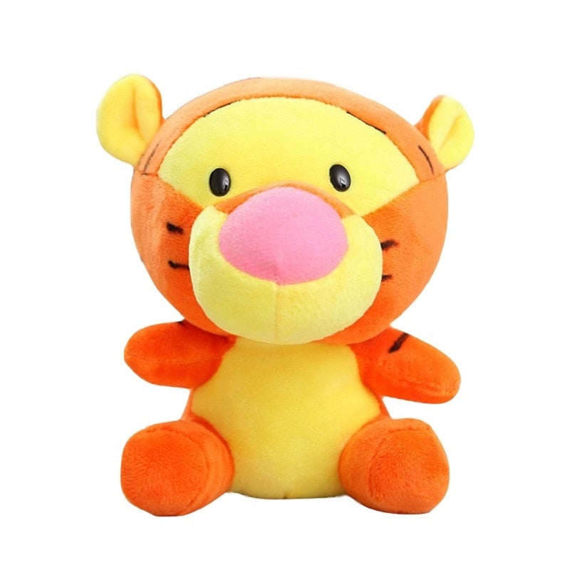 12-18cm Disney Winnie the Pooh Bear Anime Cute Cartoon Plush Dolls Toys Kids Birthday Gift
