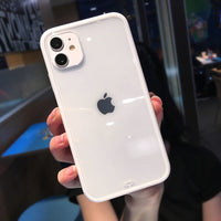 Shockproof Bumper Transparent Soft Silicone Phone Cases For iPhone XR XS Max 7 8 6S Plus X Clear Cover For iPhone 11 12 Pro 13