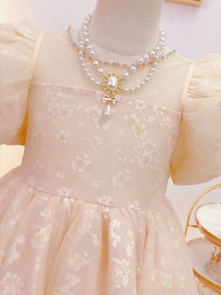 Tulle Tutu Stylish Summer Dress for Little Girls