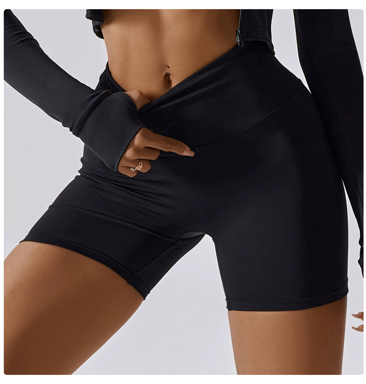 Summer High Waist Hip Lifting Sport Shorts Skinny Hip Raise Cloud Sense Yoga Pants Women's Outwear Running Workout Shorts Shorts