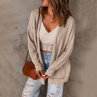 Fashion Wind Stylish Cardigan Warm Long Sleeves Knitwear