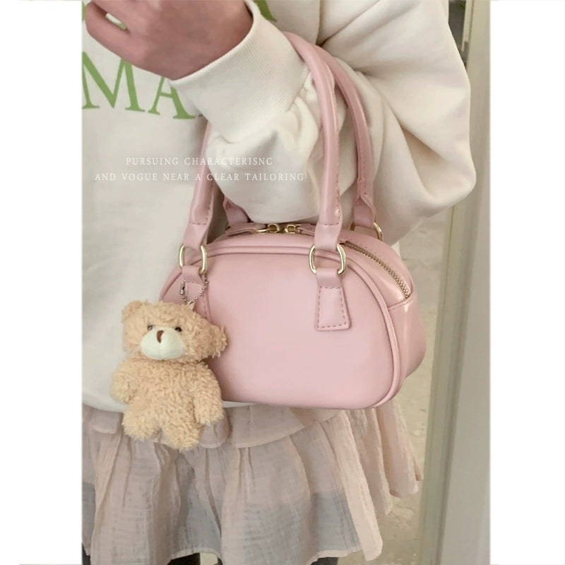 Bag Female South Korea Pink Fashion Satchel Shell Bag