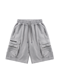 Faux Suede Men's Fashion Casual Cargo Shorts