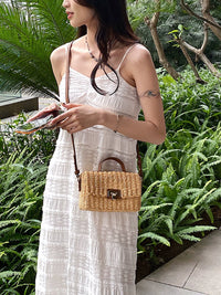 Bag Female Beach Summer Special-Interest Design Straw Woven Bag