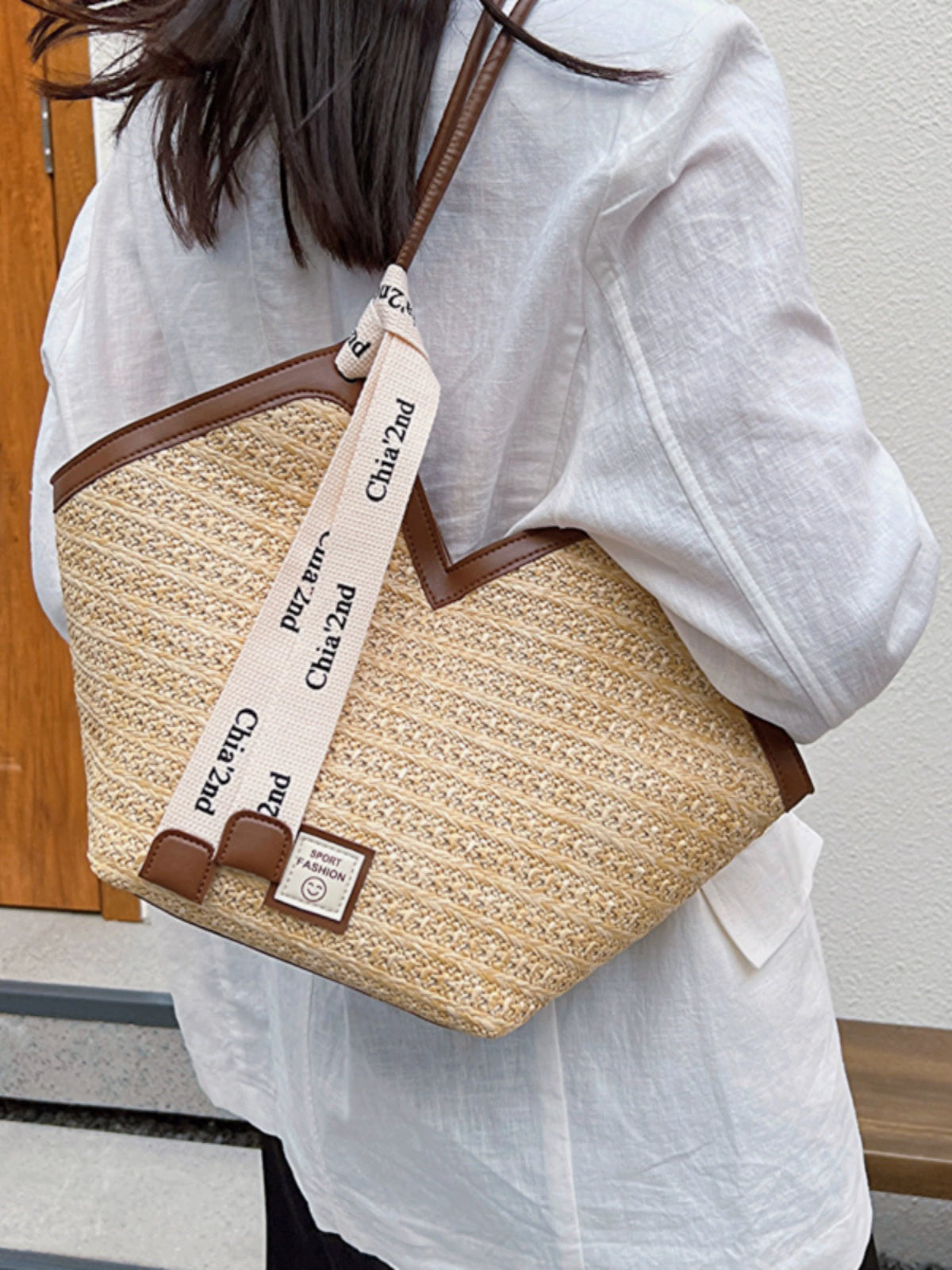 Bag Female Summer Seaside Beach Work Clothing Straw Woven Bag