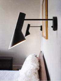 Minimalist Modern Scandinavian Bedroom Reading LED Wall Lamp