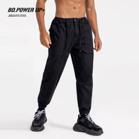 Retro Functional Men's Fashion Brand Loose Elastic Overalls