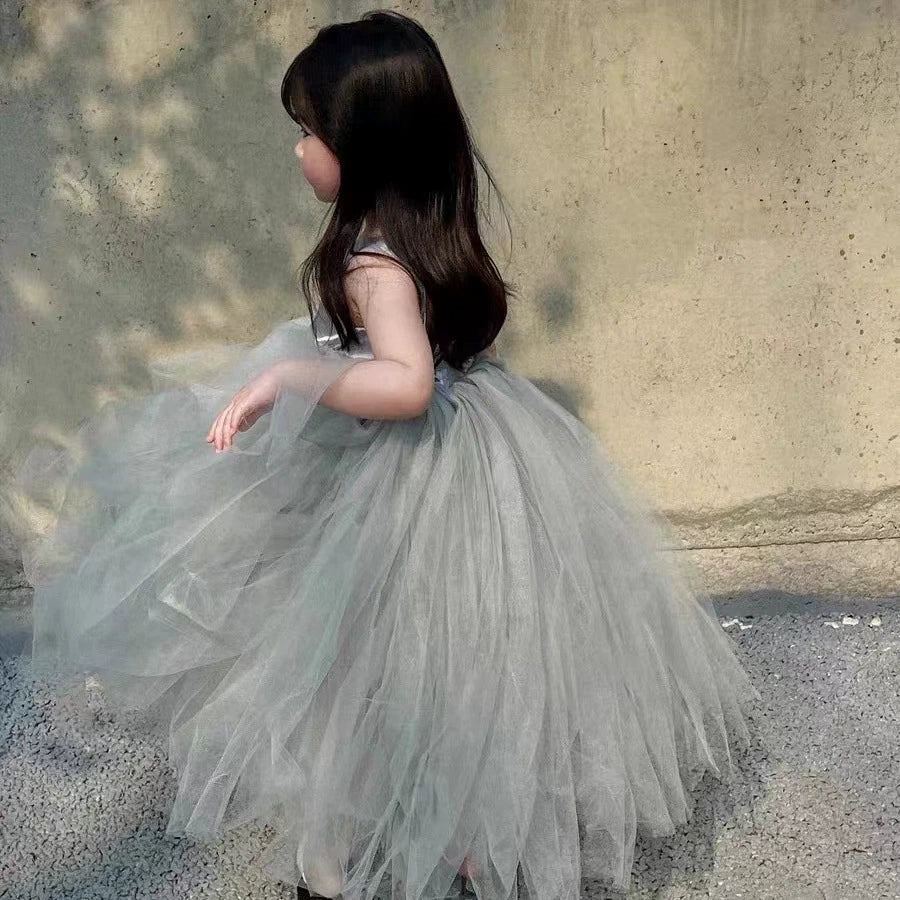 Korean Style Children's Day Performance Princess Dress Birthday Catwalk Children's Clothing