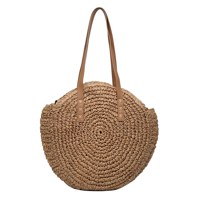 Bag Female Online Influencer round Seaside Holiday Straw Woven Bag