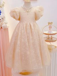 Tulle Tutu Stylish Summer Dress for Little Girls