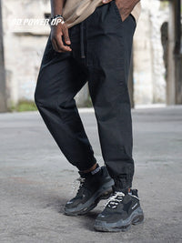 Retro Functional Men's Fashion Brand Loose Elastic Overalls