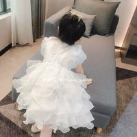 New Sweet Western Style Baby Girl Princess Formal Dress