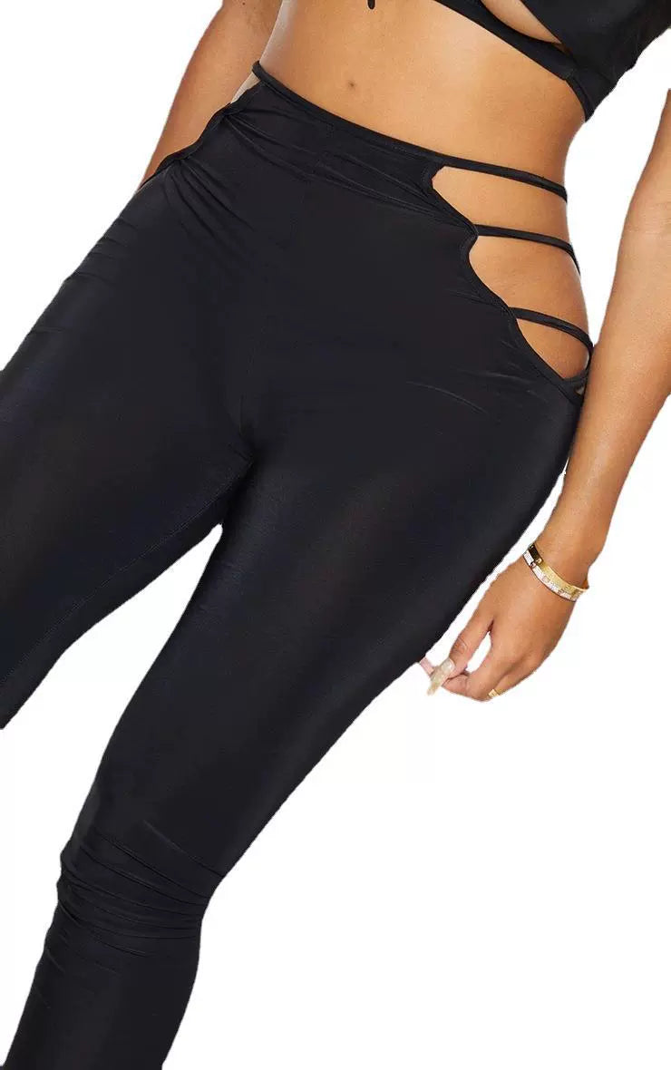 Trendy Dance Ninth Yoga Pants Elastic Women's Pants Yoga Pants