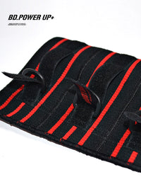 BD Bodybuilding Station Elbow Pad Fitness Men's Bench Press Sports Segmented Compression Weightlifting Booster Band Elbow Pad Elastic Protective Gear