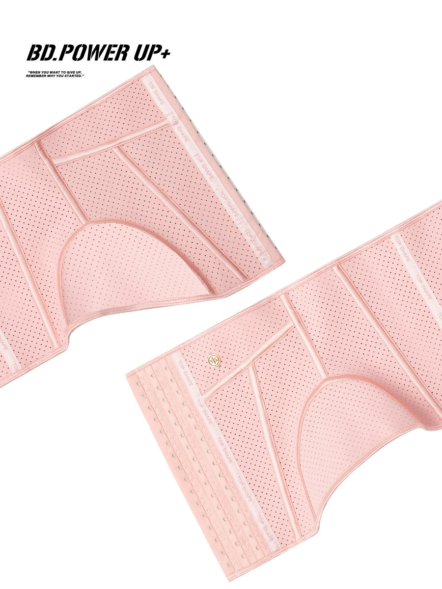 BD. Power up + Breathable Waistband Stretch Fitness Sports Girdle Female Body Shaping Belly Band